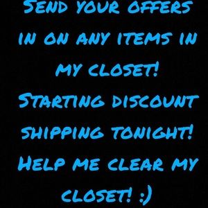 Accepting any and all offers!